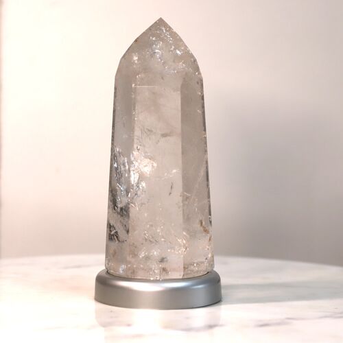Lemurian Quartz Polished Crystal Point