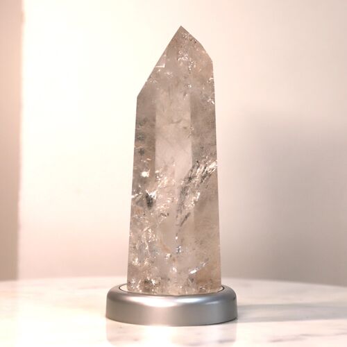 Lemurian Quartz Polished Crystal Point
