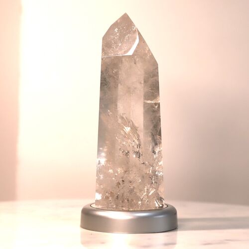 Lemurian Quartz Polished Crystal Point