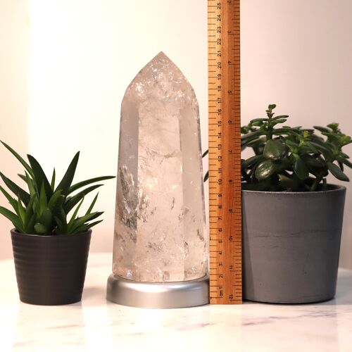 Lemurian Quartz Polished Crystal Point