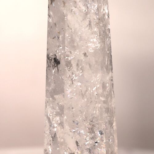 Lemurian Quartz Crystal Polished Point