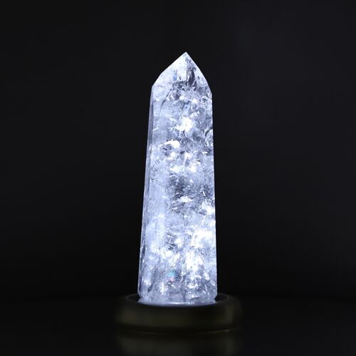 Lemurian Quartz Crystal Polished Point