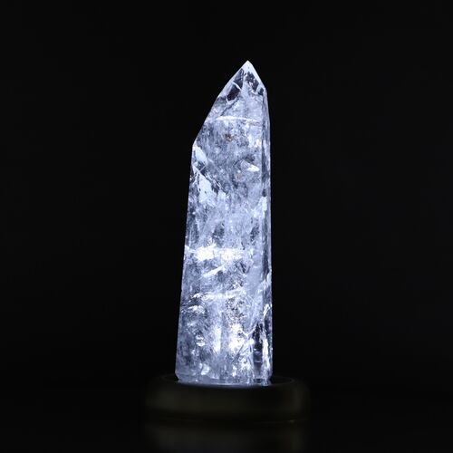 Lemurian Quartz Crystal Polished Point