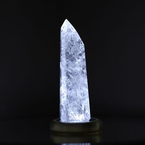 Lemurian Quartz Crystal Polished Point