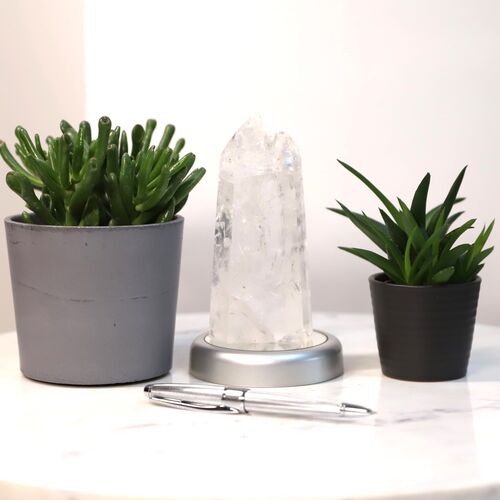 Lemurian Quartz Polished Point