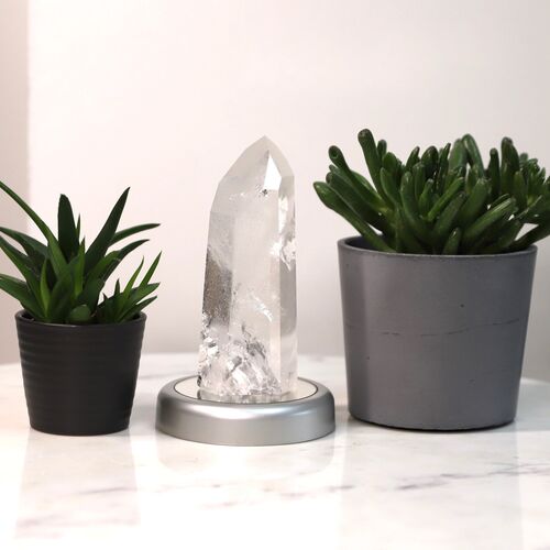 Lemurian Quartz Polished Point