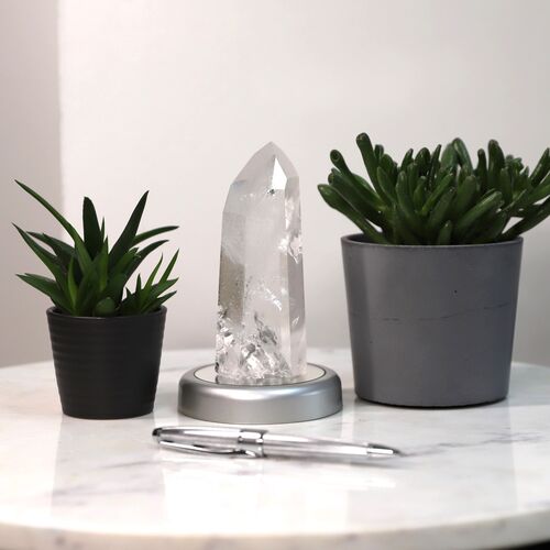 Lemurian Quartz Polished Point