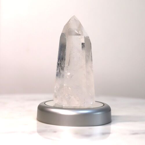 Lemurian Quartz Crystal Polished Point