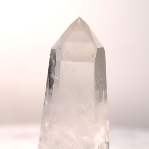 Lemurian Quartz Crystal Polished Point