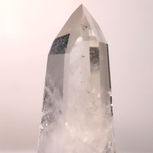 Lemurian Quartz Crystal Polished Point