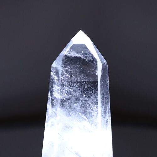 Lemurian Quartz Crystal Polished Point
