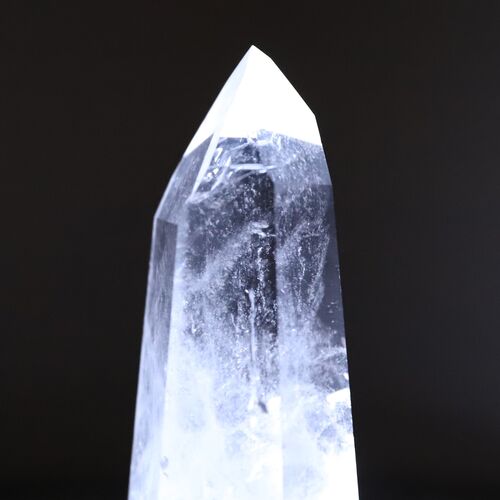 Lemurian Quartz Crystal Polished Point