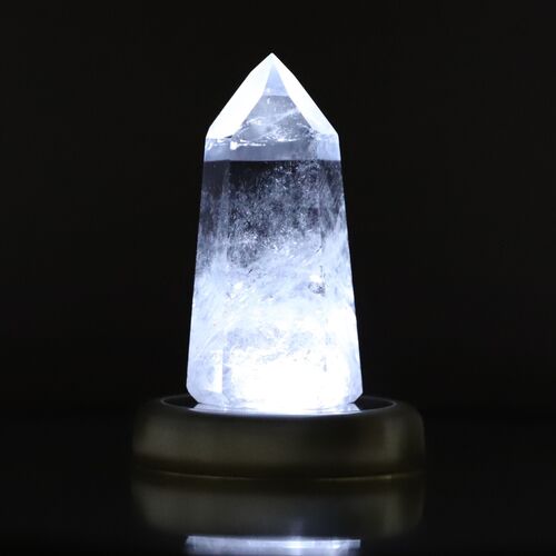 Lemurian Quartz Crystal Polished Point