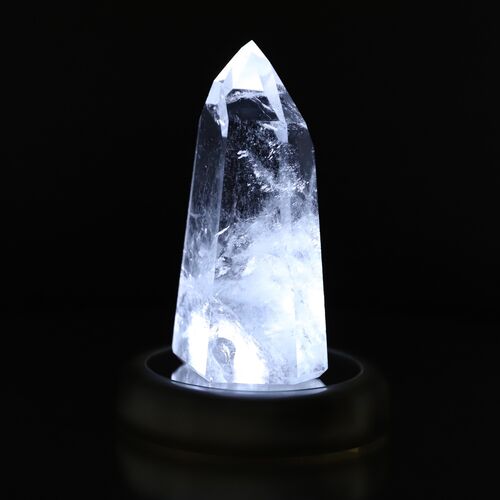 Lemurian Quartz Crystal Polished Point