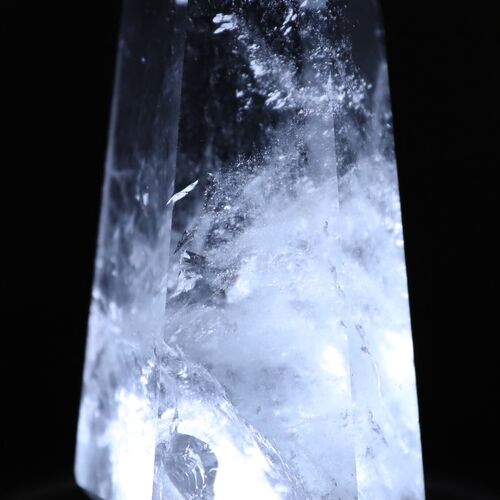 Lemurian Quartz Crystal Polished Point