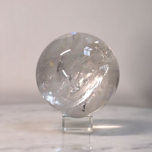 Quartz Crystal Polished Sphere