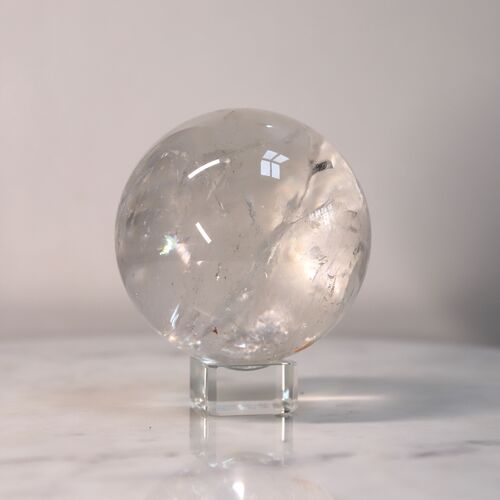 Quartz Crystal Polished Sphere