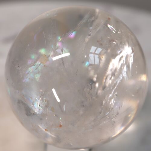 Quartz Crystal Polished Sphere