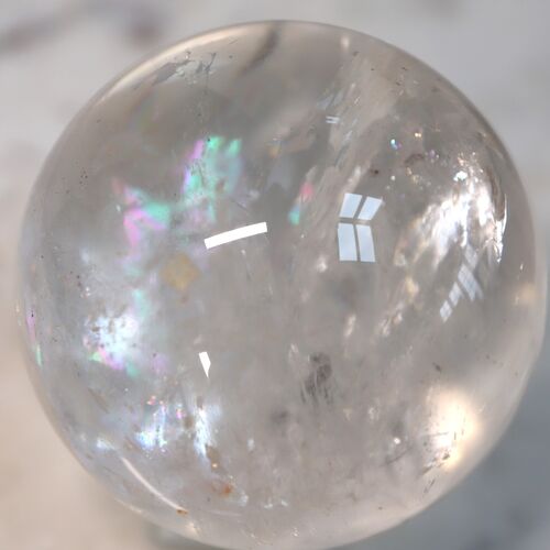 Quartz Crystal Polished Sphere