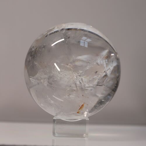 Quartz Crystal Polished Sphere