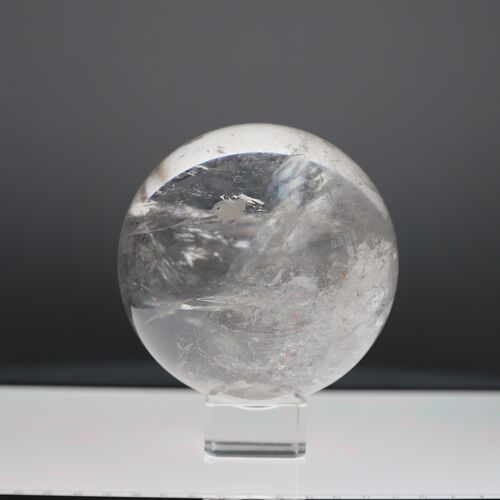 Quartz Crystal Polished Sphere