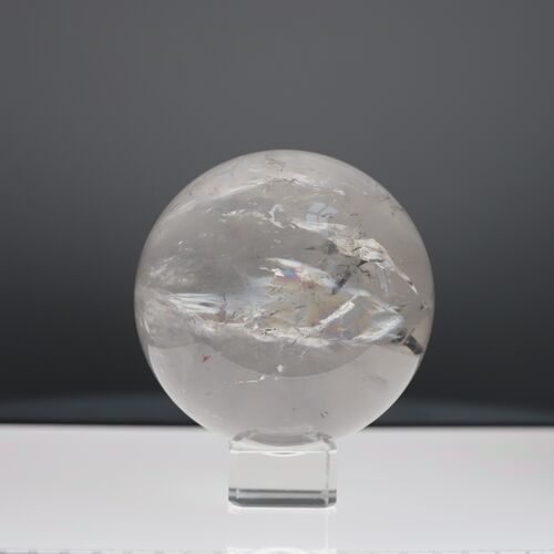 Quartz Crystal Polished Sphere