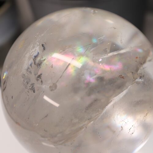 Quartz Crystal Polished Sphere