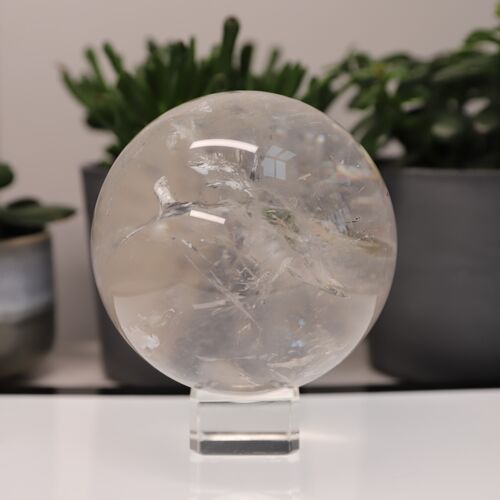 Quartz Crystal Polished Sphere