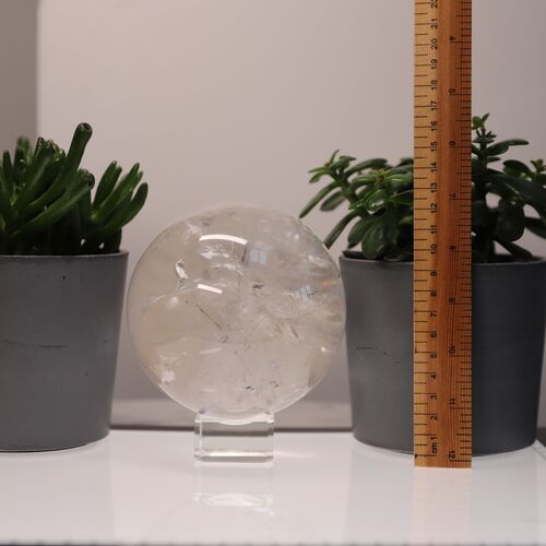 Quartz Crystal Polished Sphere