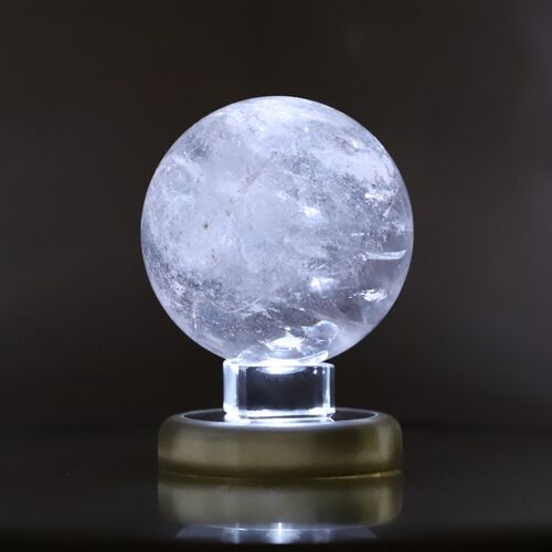 Quartz Crystal Polished Sphere