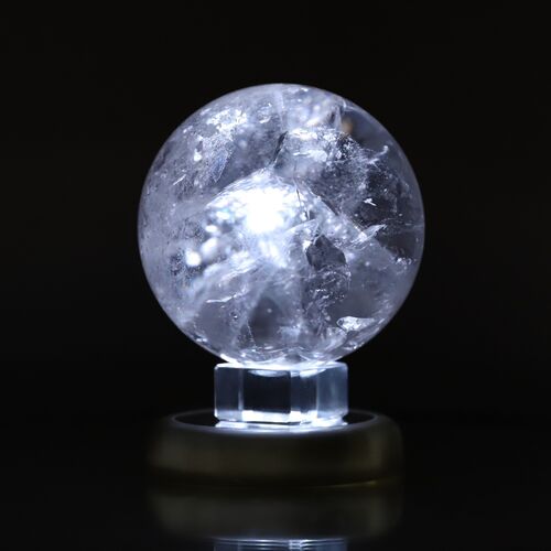 Quartz Crystal Polished Sphere