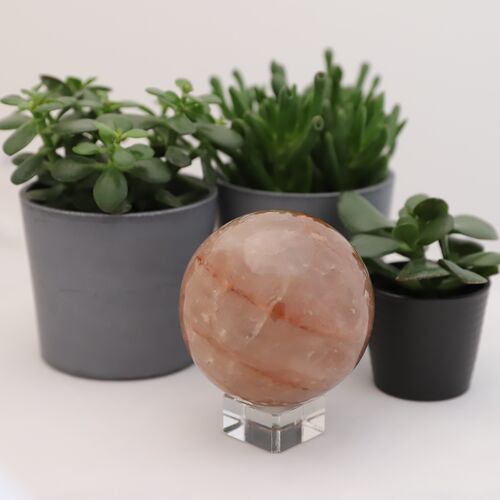 Hematoid Quartz Sphere