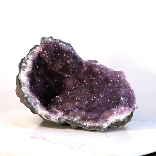 Amethyst Geode Crystal Cluster