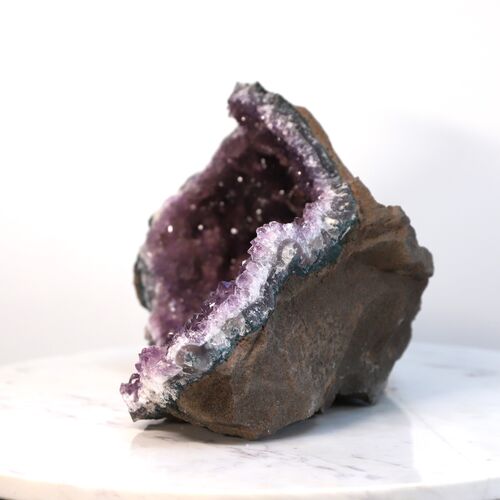 Amethyst Geode Crystal Cluster