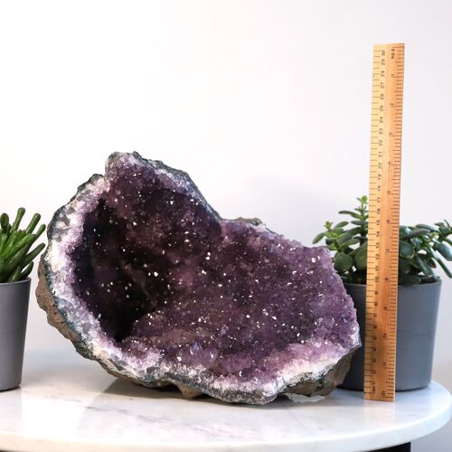 Amethyst Geode Crystal Cluster
