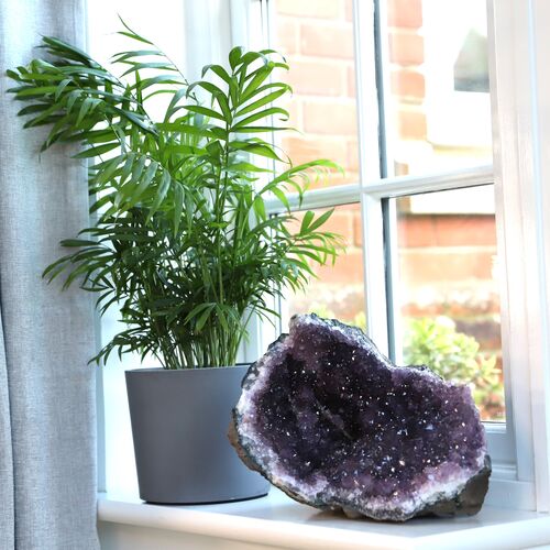 Amethyst Geode Crystal Cluster