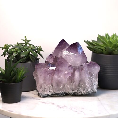 Amethyst Cluster Crystal