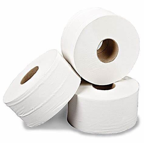 Mini Jumbo Toilet Rolls - Case of 12