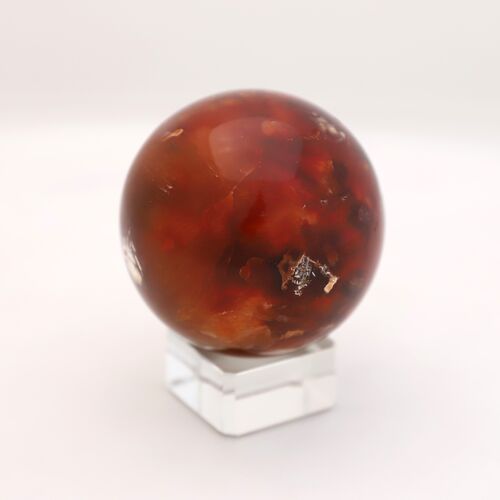 Carnelion Crystal Sphere