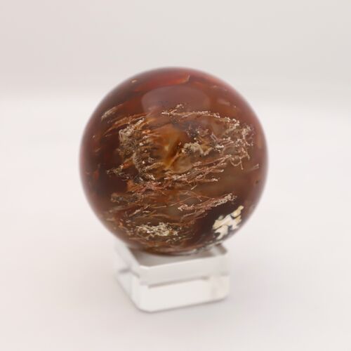 Carnelion Crystal Sphere