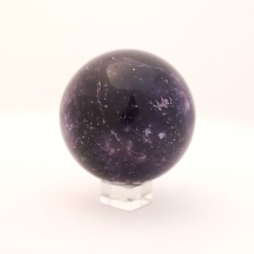 Lepidolite Crystal Sphere