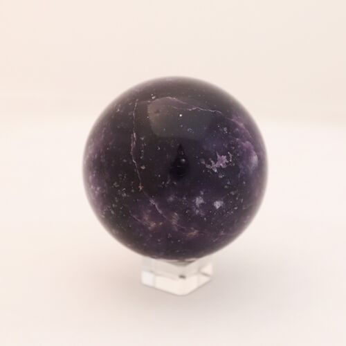 Lepidolite Crystal Sphere