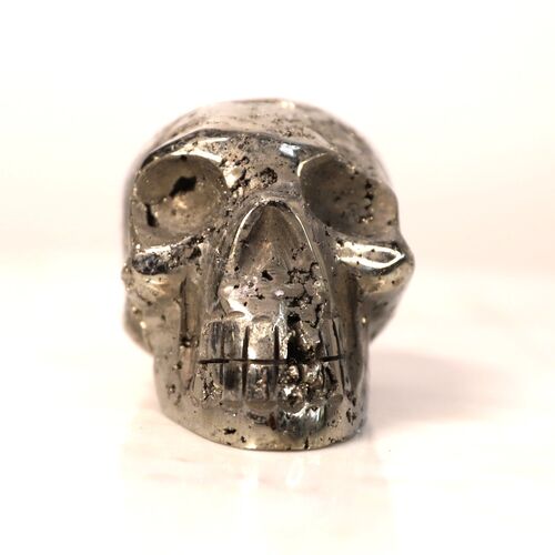 Pyrite Polished Skull Free Form