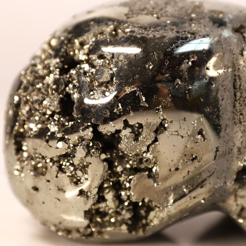 Pyrite Polished Skull Free Form