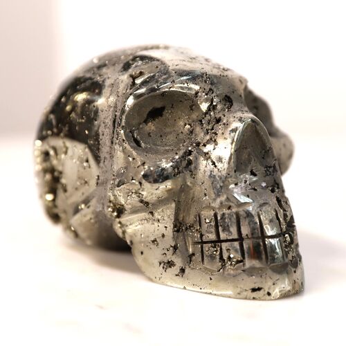 Pyrite Polished Skull Free Form