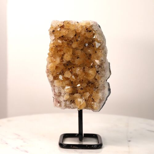 Citrine Free Standing Geode
