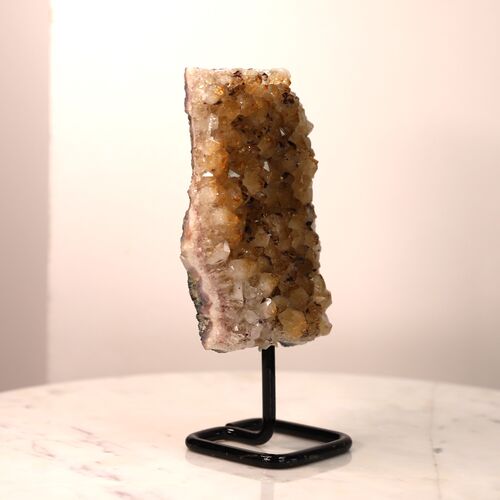 Citrine Free Standing Geode