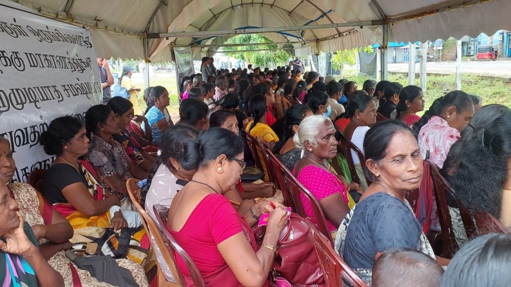 கவனயீர்ப்பு போராட்டத்தின்  4ம் நாள்