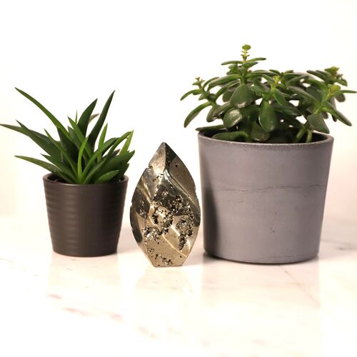 Pyrite Free Form Flame