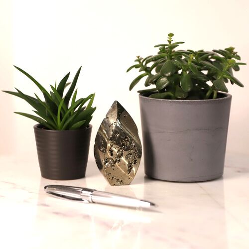 Pyrite Free Form Flame